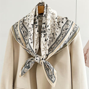 MaraSilk Pure Mulberry Silk Scarf - Square Twill MS375