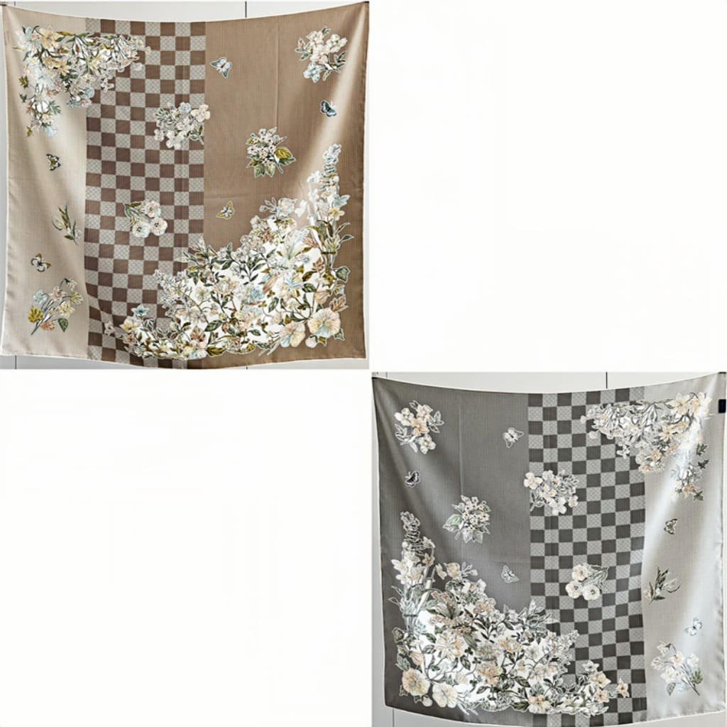 MaraSilk Pure Mulberry Silk Scarf - Square Twill MS375 34" x 34" MS37503