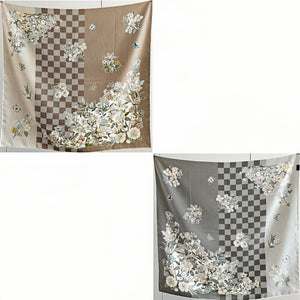 MaraSilk Pure Mulberry Silk Scarf - Square Twill MS375 34" x 34" MS37503