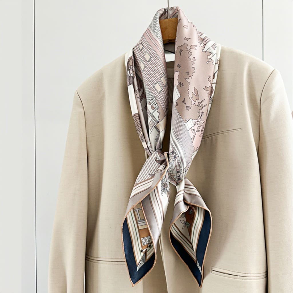 MaraSilk Pure Mulberry Silk Scarf - Square Twill MS375