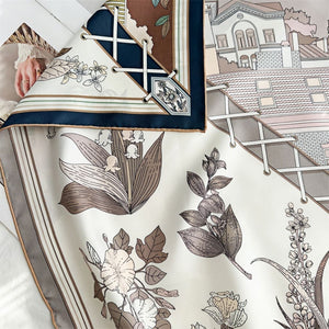 MaraSilk Pure Mulberry Silk Scarf - Square Twill MS375