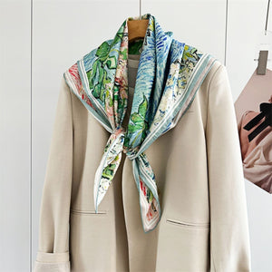 MaraSilk Pure Mulberry Silk Scarf - Square Twill MS375