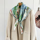 MaraSilk Pure Mulberry Silk Scarf - Square Twill MS375