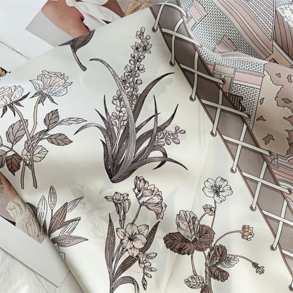 MaraSilk Pure Mulberry Silk Scarf - Square Twill MS375