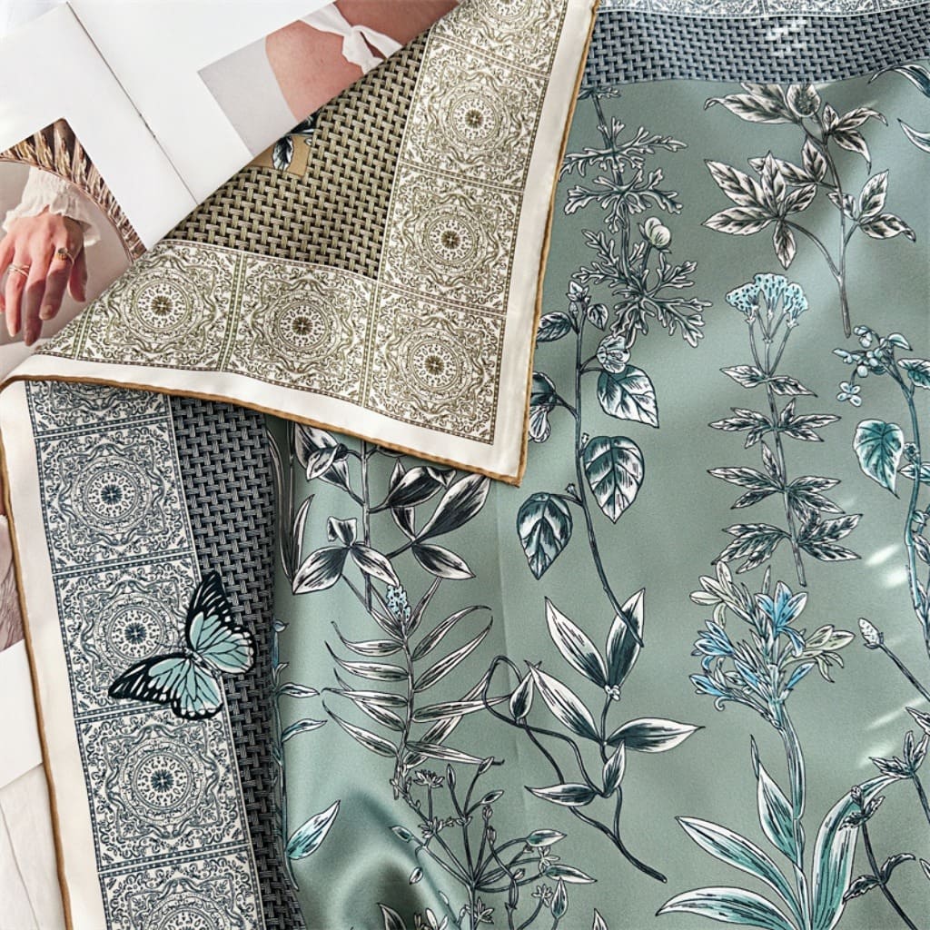 MaraSilk Pure Mulberry Silk Scarf - Square Twill MS375