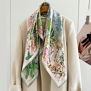 MaraSilk Pure Mulberry Silk Scarf - Square Twill MS375