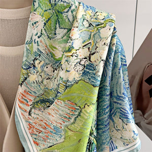 MaraSilk Pure Mulberry Silk Scarf - Square Twill MS375