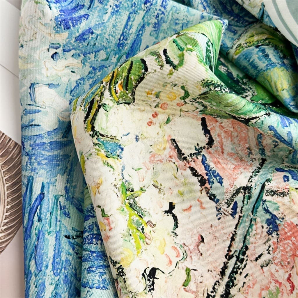 MaraSilk Pure Mulberry Silk Scarf - Square Twill MS375