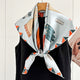 MaraSilk Pure Mulberry Silk Scarf - Square Twill MS376