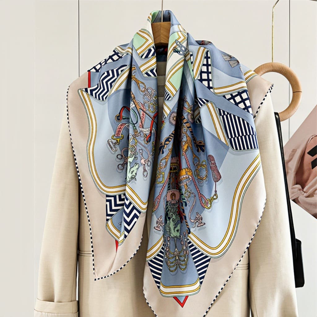 MaraSilk Pure Mulberry Silk Scarf - Square Twill MS377