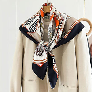 MaraSilk Pure Mulberry Silk Scarf - Square Twill MS377