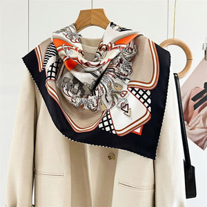 MaraSilk Pure Mulberry Silk Scarf - Square Twill MS377