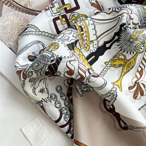 MaraSilk Pure Mulberry Silk Scarf - Square Twill MS377