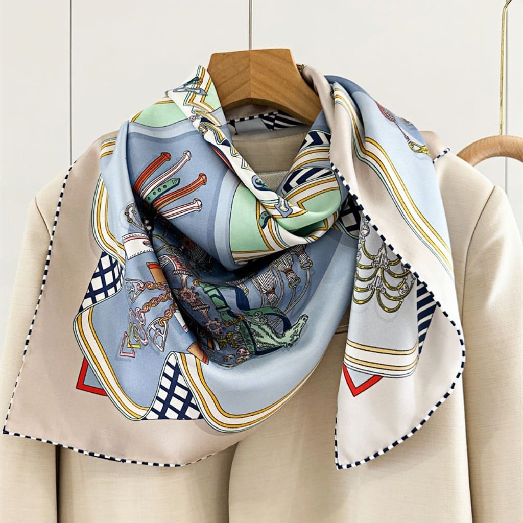 MaraSilk Pure Mulberry Silk Scarf - Square Twill MS377