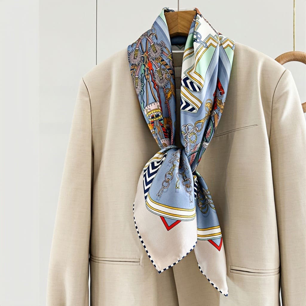 MaraSilk Pure Mulberry Silk Scarf - Square Twill MS377