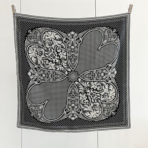 MaraSilk Pure Mulberry Silk Scarf - Square Twill MS378 34" x 34" MS37801