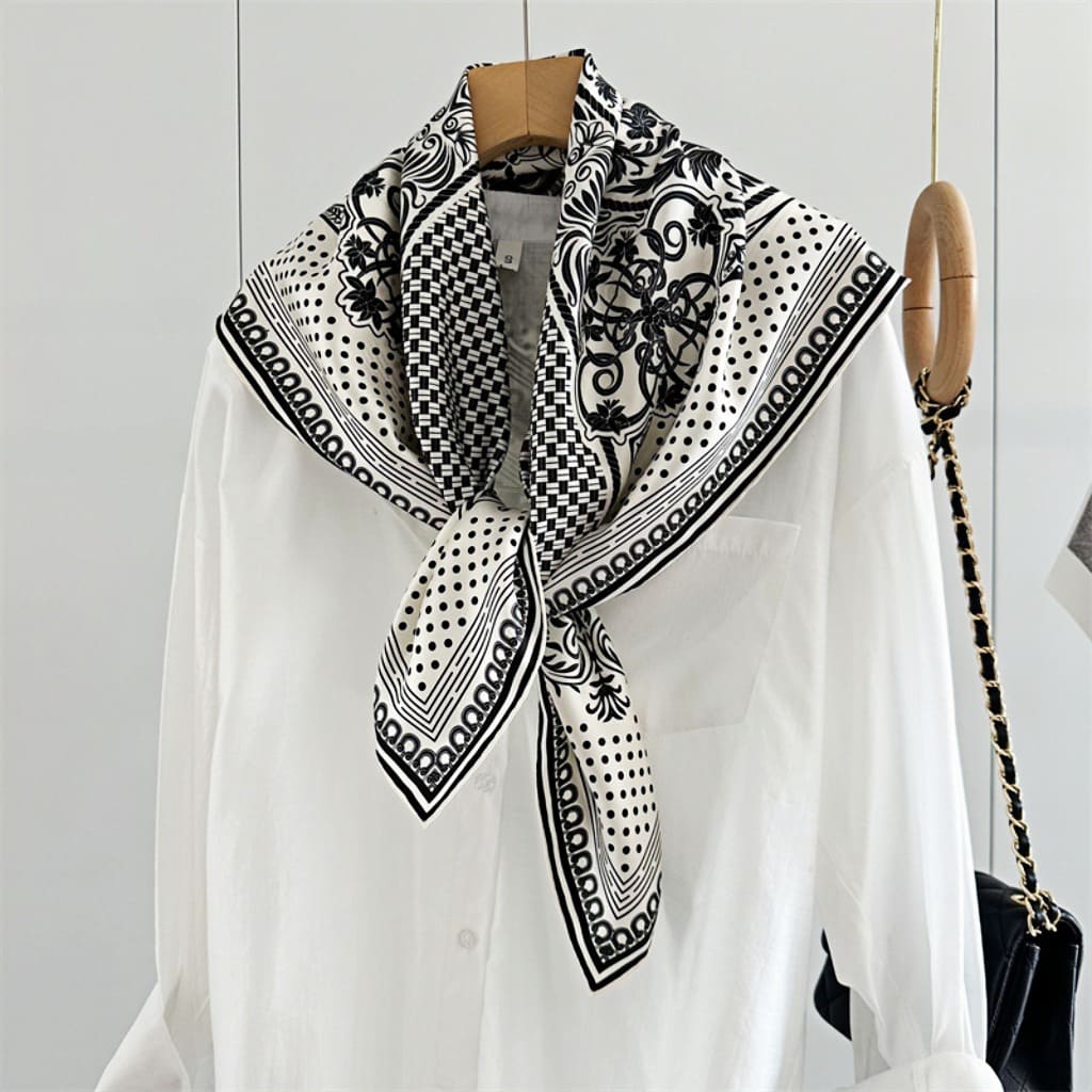 MaraSilk Pure Mulberry Silk Scarf - Square Twill MS378