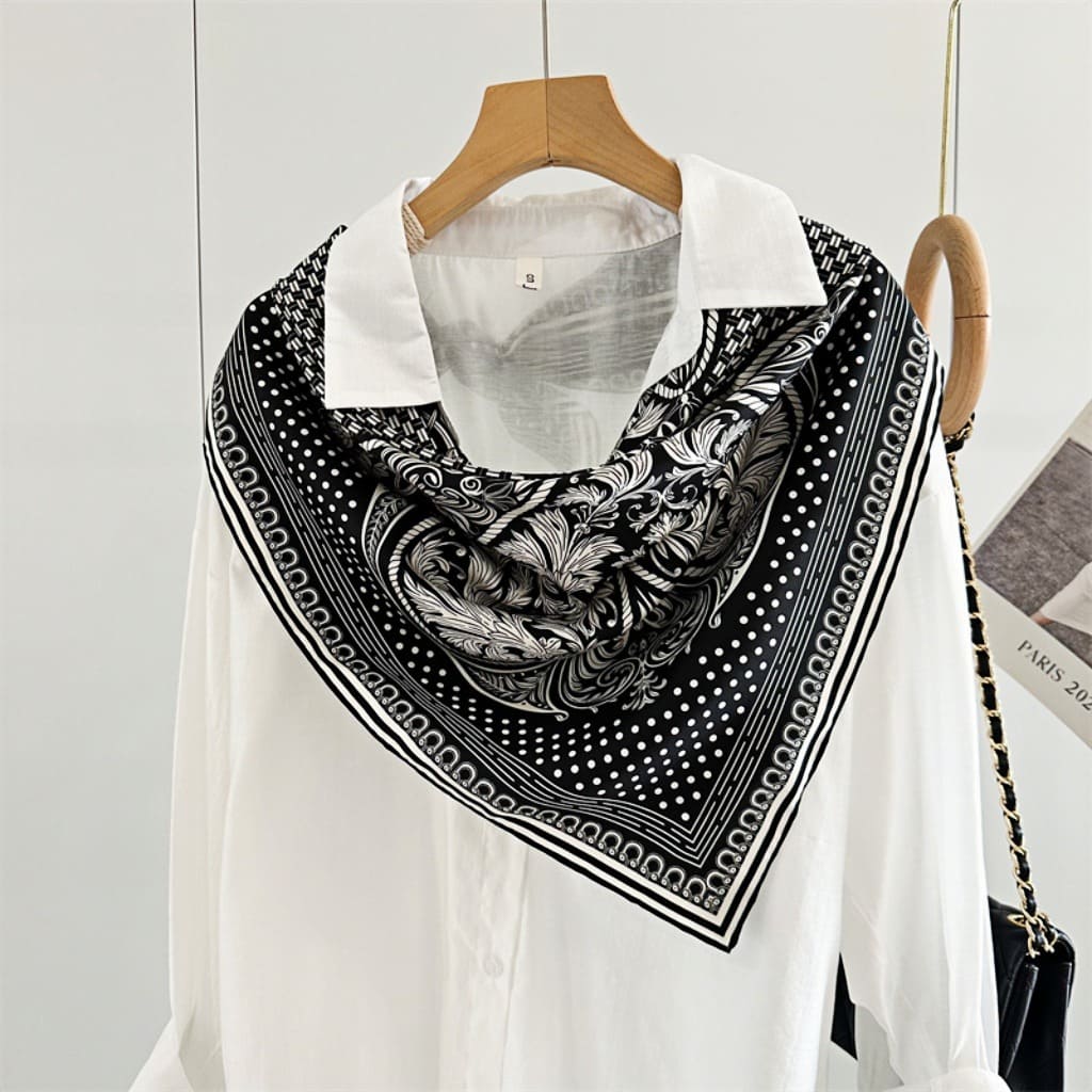 MaraSilk Pure Mulberry Silk Scarf - Square Twill MS378