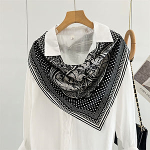 MaraSilk Pure Mulberry Silk Scarf - Square Twill MS378