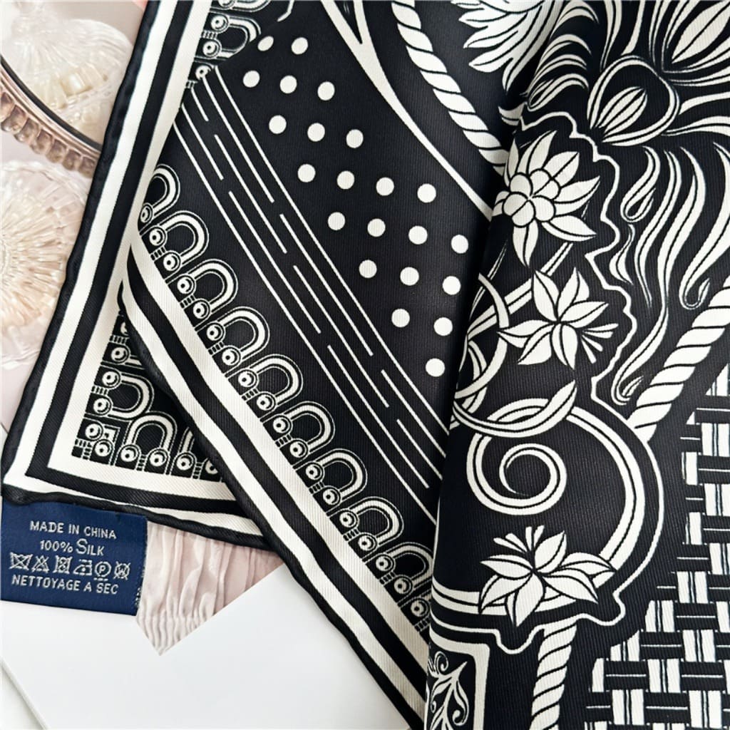 MaraSilk Pure Mulberry Silk Scarf - Square Twill MS378