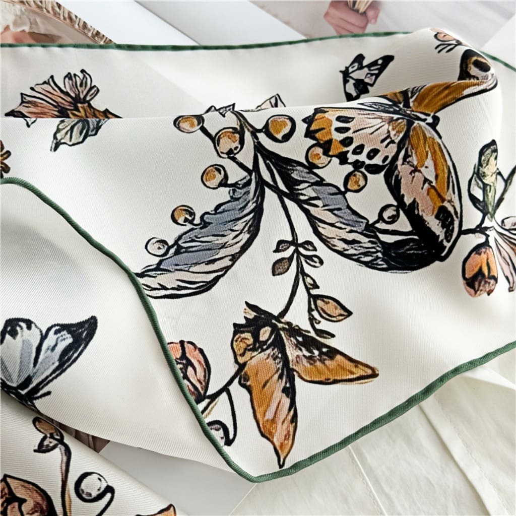 MaraSilk Pure Mulberry Silk Scarf - Square Twill MS379