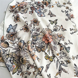 MaraSilk Pure Mulberry Silk Scarf - Square Twill MS379