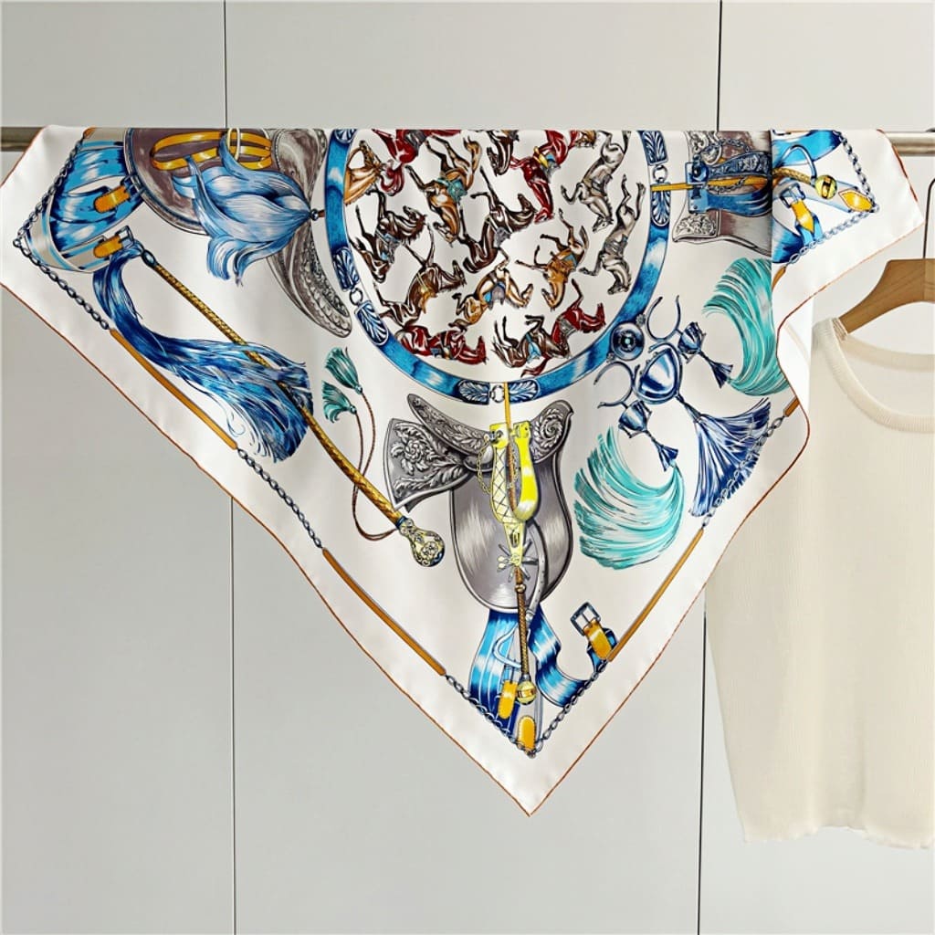 MaraSilk Pure Mulberry Silk Scarf - Square Twill MS380