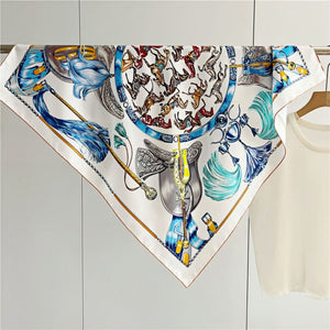 MaraSilk Pure Mulberry Silk Scarf - Square Twill MS380