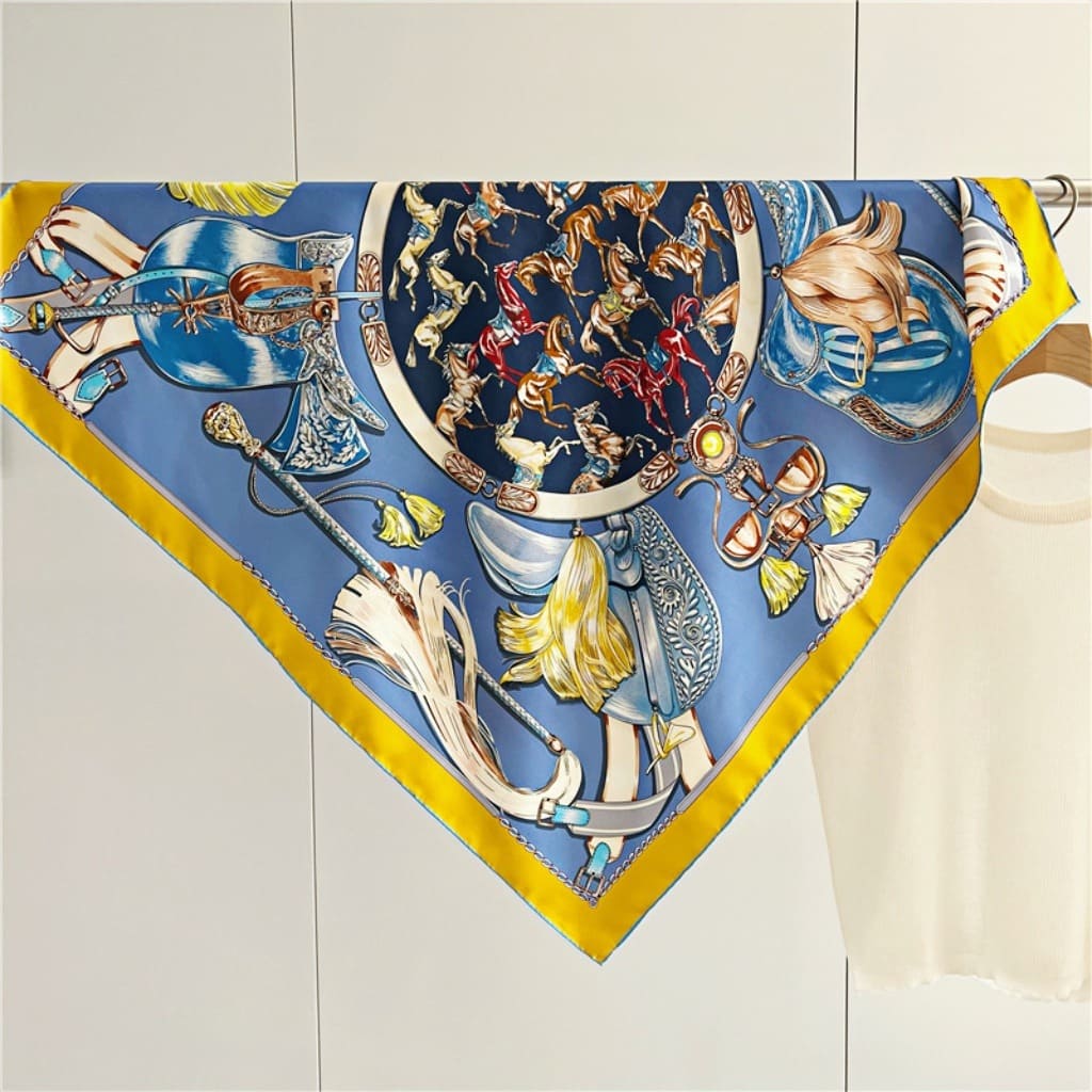 MaraSilk Pure Mulberry Silk Scarf - Square Twill MS380