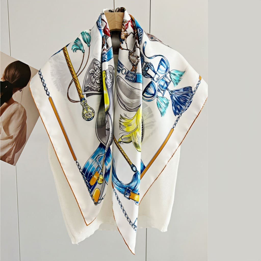 MaraSilk Pure Mulberry Silk Scarf - Square Twill MS380