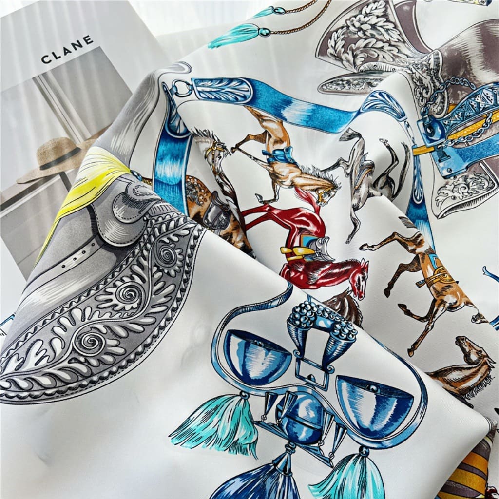 MaraSilk Pure Mulberry Silk Scarf - Square Twill MS380