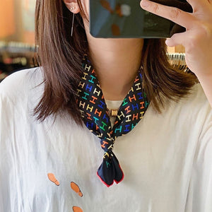 MaraSilk Pure Mulberry Silk Scarf Square Twill MS49-10