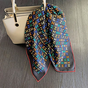 MaraSilk Pure Mulberry Silk Scarf Square Twill MS49-3