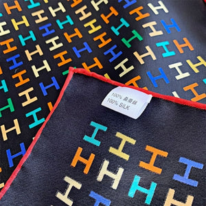 MaraSilk Pure Mulberry Silk Scarf Square Twill MS49-4