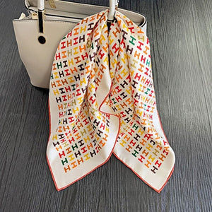 MaraSilk Pure Mulberry Silk Scarf Square Twill MS49-8