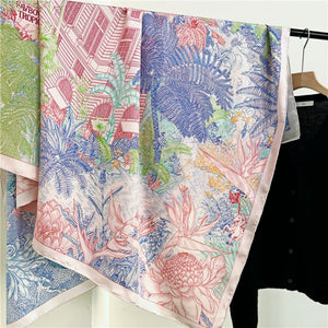 MaraSilk Pure Mulberry Silk Scarf - Square Twill MS509 53" x 53" MS50902