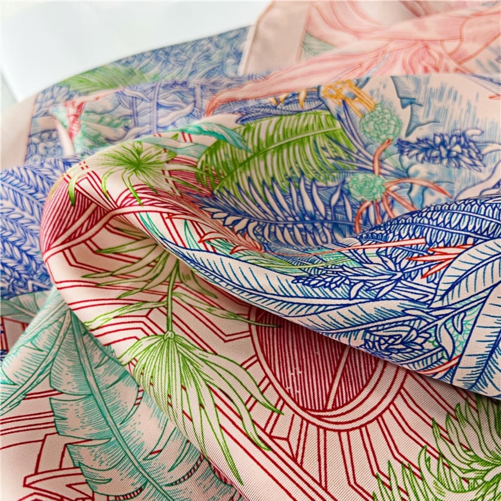 MaraSilk Pure Mulberry Silk Scarf - Square Twill MS509