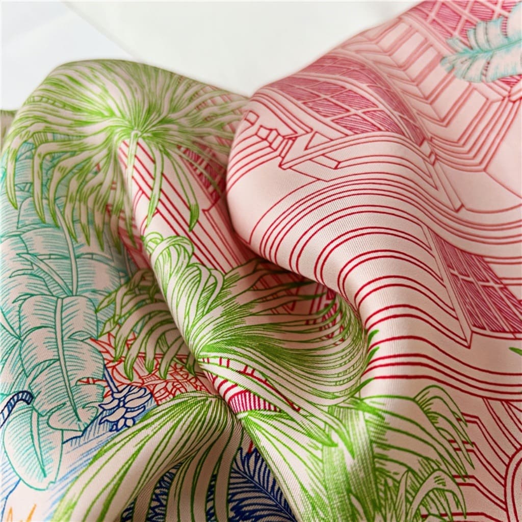 MaraSilk Pure Mulberry Silk Scarf - Square Twill MS509