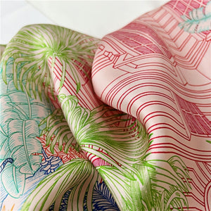 MaraSilk Pure Mulberry Silk Scarf - Square Twill MS509