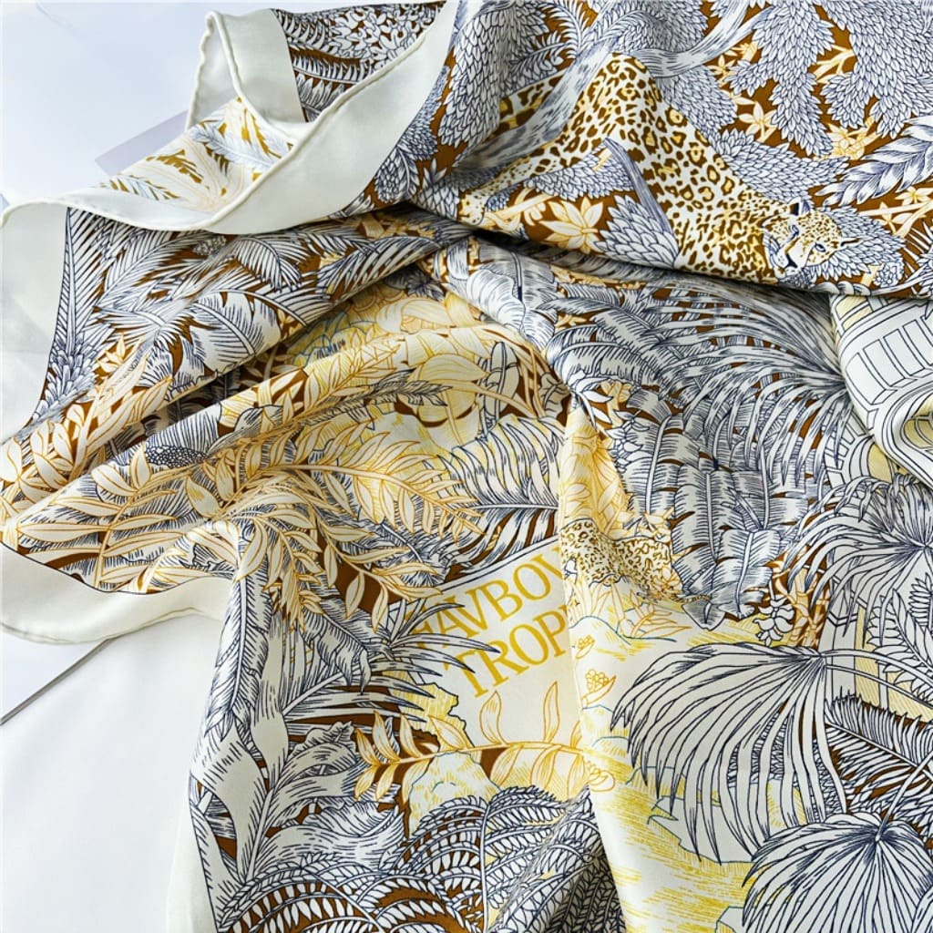 MaraSilk Pure Mulberry Silk Scarf - Square Twill MS509