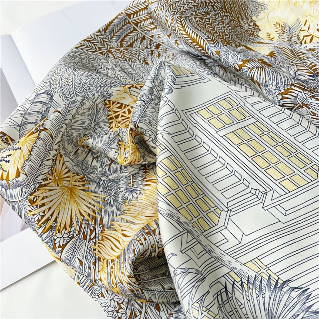 MaraSilk Pure Mulberry Silk Scarf - Square Twill MS509