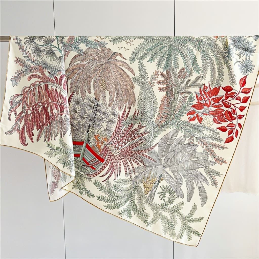 MaraSilk Pure Mulberry Silk Scarf - Square Twill MS510