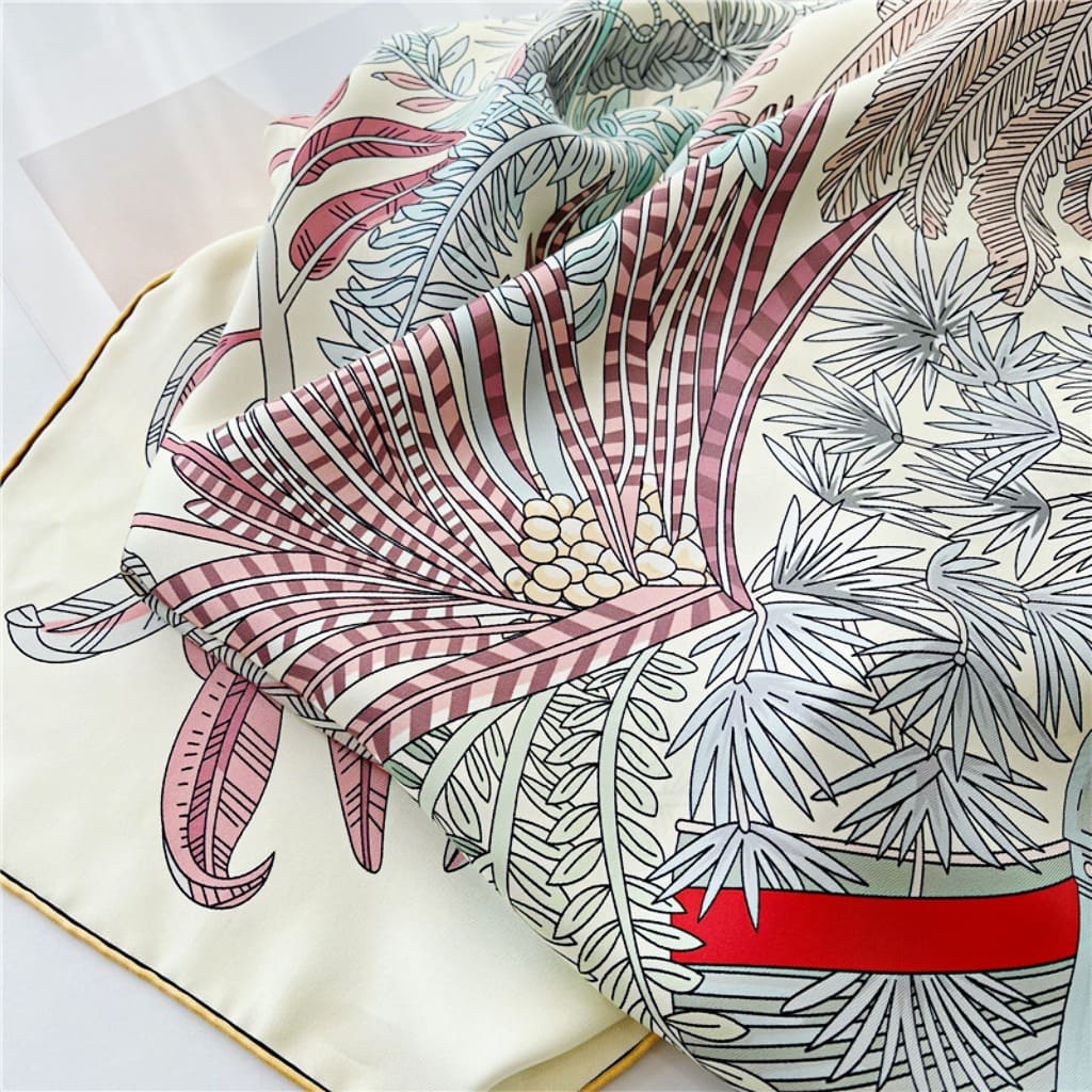 MaraSilk Pure Mulberry Silk Scarf - Square Twill MS510