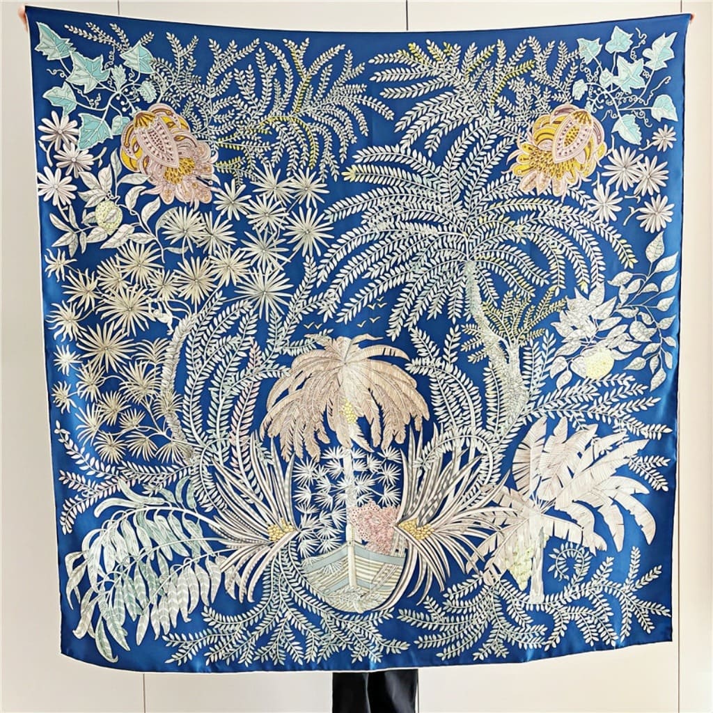 MaraSilk Pure Mulberry Silk Scarf - Square Twill MS510 53" x 53" MS51003