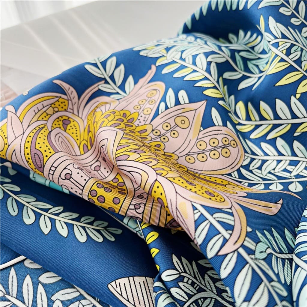 MaraSilk Pure Mulberry Silk Scarf - Square Twill MS510