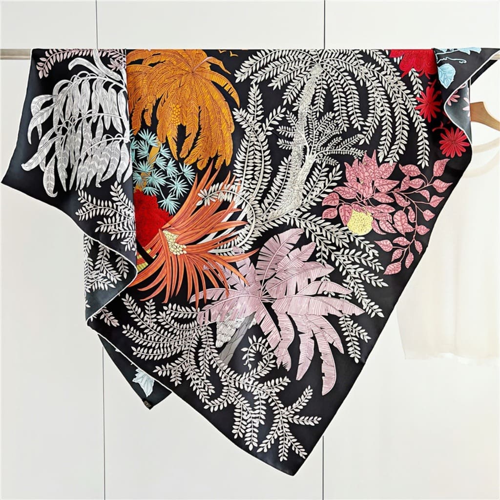 MaraSilk Pure Mulberry Silk Scarf - Square Twill MS510