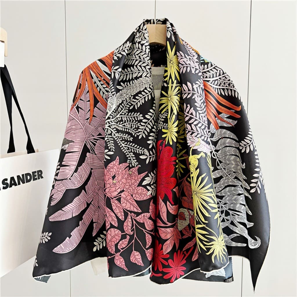 MaraSilk Pure Mulberry Silk Scarf - Square Twill MS510