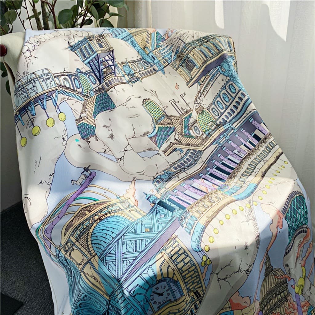 MaraSilk Pure Mulberry Silk Scarf - Square Twill MS511