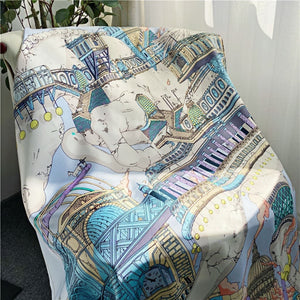 MaraSilk Pure Mulberry Silk Scarf - Square Twill MS511