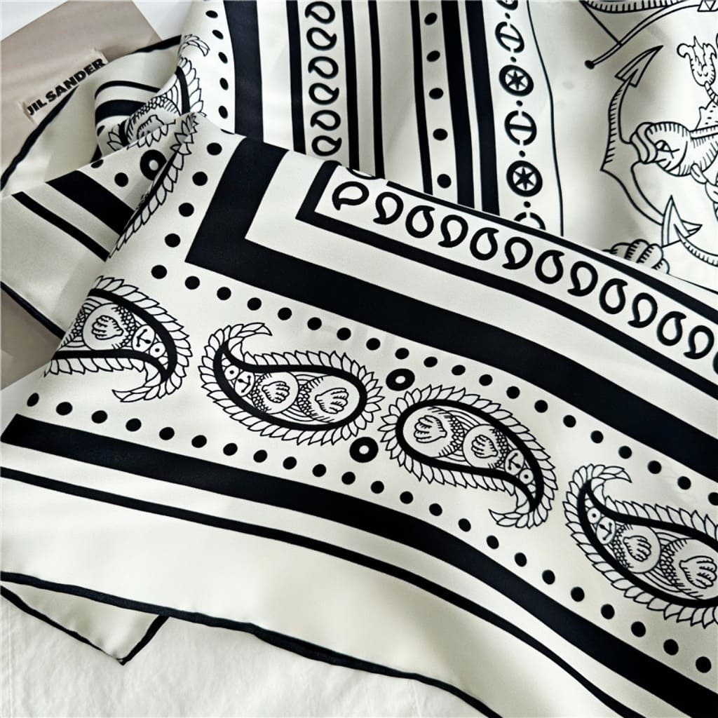 MaraSilk Pure Mulberry Silk Scarf - Square Twill MS512